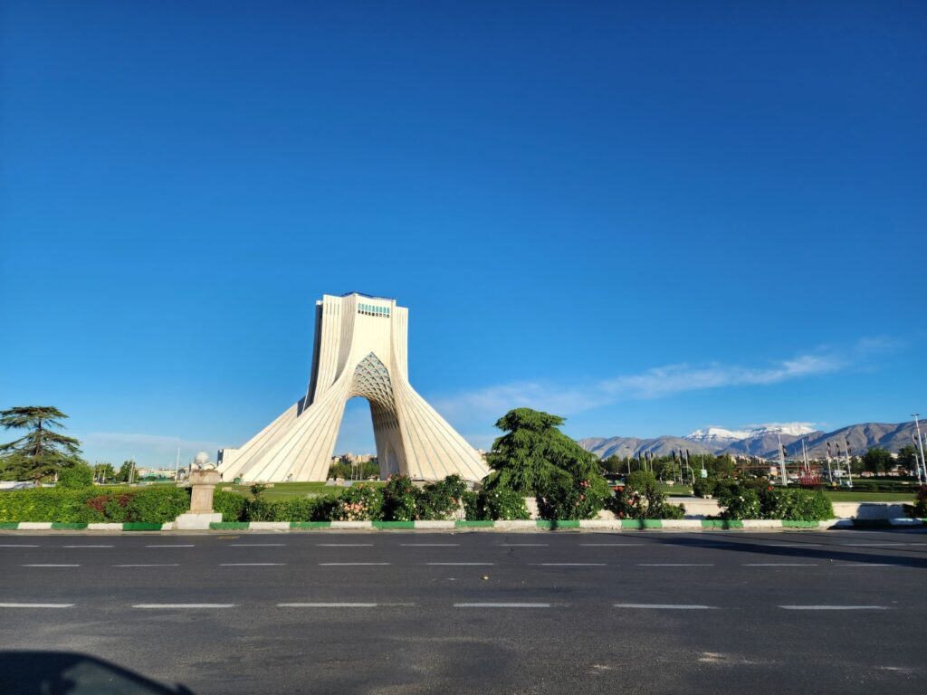 Azadi Tower In Tehran Azadi Tower In Tehran